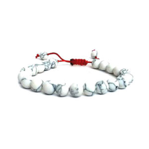 HOWLITE Crystal ADJSTABLE 8 MM Bracelet