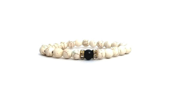 HOWLITE Crystal 8 MM Stretch Bracelet