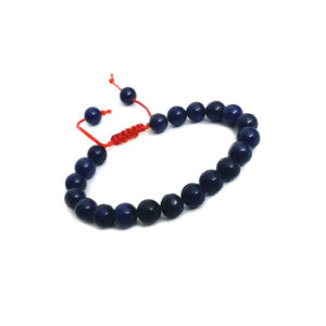 Lapis Lazuli Crystal 8 MM Adjustable Bracelet