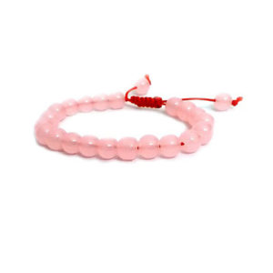 Rose Quartz 8 MM Adjustable Bracelet