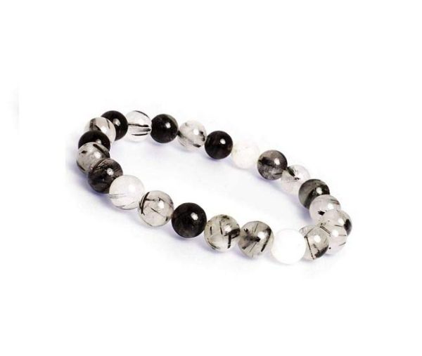 Rutilated Quartz 8 mm Stretch Power Bracelet
