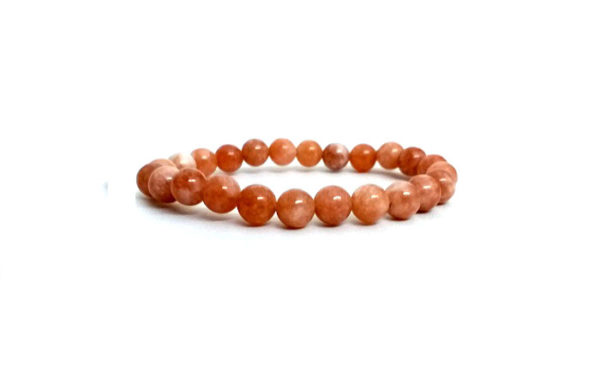 Sun Stone Healing 8 MM Stretch Bracelet