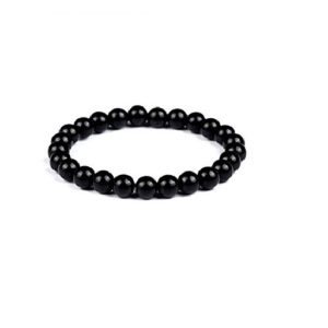 Black Onyx Stretch Bracelet 10 MM