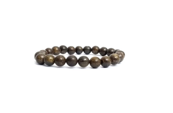 Natural Bronzite 8 MM Stretch Bracelet