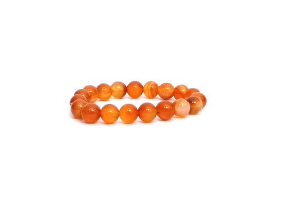 Carnelian Power Stretch Bracelet 10 MM - Image 2