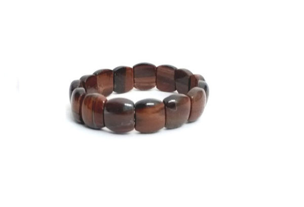 Red Tiger Eye Power Stretch Bracelet (12 MM) A + HIGH Grade Quality