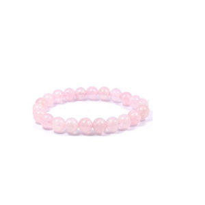 Rose Quartz Power 10 MM Stretch Bracelet