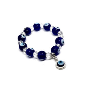 Evil Eye Stretch Bracelet for Men and Women