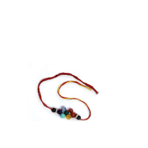 Seven Chakra Crystals Multi Color Rakhi For Men And Women
