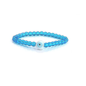 Evil Eye Heart Blue Bracelet For Protection