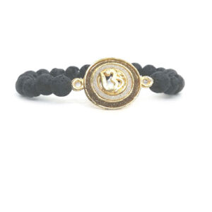 Lava Rock Beads Bracelet (Volcanic Beads) 11 Mm Beads
