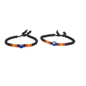 Pair Of Evil Eye Protection Najariya Adjustable Najariya Bracelet For Babies and Kids Set Of 2