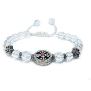 Tibetan Aupicious Double Dorje Protection Lucky Charm Bracelet For Men And Women