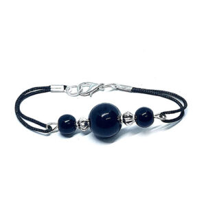 Black Onyx Bracelet Men & Women Bracelet For Reiki Healing