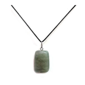 Natural Green Aventurine Tumbled Shaped Crystal Men & Women Pendant For Reiki Healing