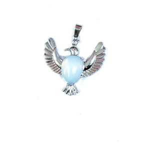 Opalite Eagle Shaped Crystal Pendant