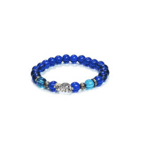 Shri Kanha Krishna Ji Lucky Charms Blue Crystals Bracelet