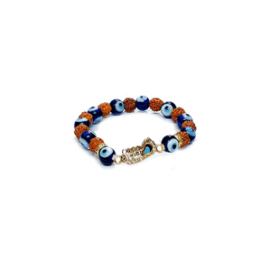 Shri Krishna Ji Evil Eye Lucky Charm Rudraksh Bracelet Bracelet