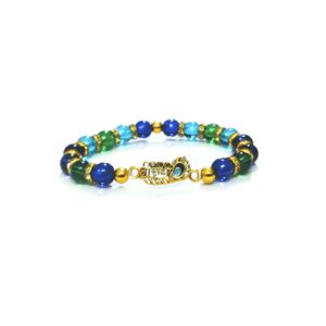 Shri Krishna Ji Lucky Auspicious Charm Mix Crystals Bracelet