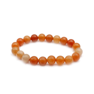 Natural Red Aventurine Lucky Charm Crystals Bracelet