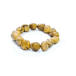 Natural Camel Agate Tumbled Bracelet For Men and Women