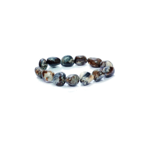Natural Leopard Jasper Tumbled Bracelet For Men and Women