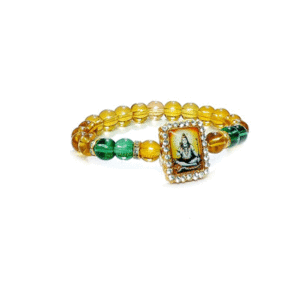 Shiv Ji Mahadev Charm Crystal Bracelet For Men and Women
