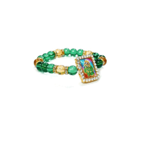 Shri Radha Krishna Ji Jircon Finished Lucky Charms bracelet