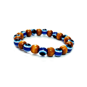 Evil Eye Lucky Charms Wooden bracelet For Men And Women