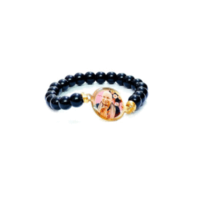 Shukrana Guru Ji Swaroop Black Bracelet For Men and Women