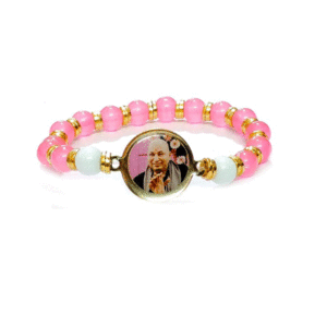 Shukrana Guru Ji Swaroop Multi Pink Bracelet For Men and Women