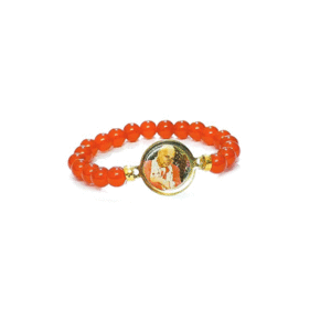 Shukrana Guru Ji Swaroop Multi Red Bracelet For Men and Women