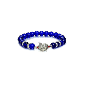 Shivling Shiv ji Blessings D Blue Bracelet Lucky Charm Bracelet