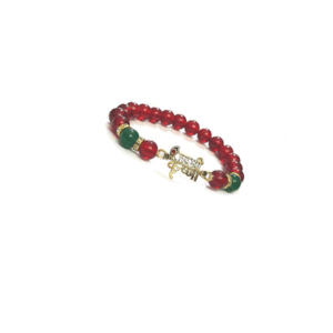 Jai Shree Krishna Krishna Ji Blessings Red Bracelet Lucky Charm Bracelet