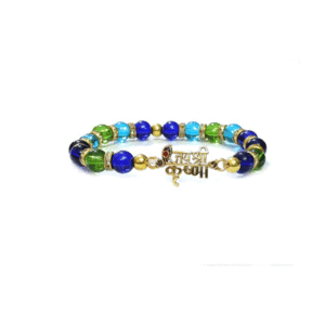 Jai Shree Krishna Krishna Ji Blessings Multi Colour Bracelet Lucky Charm Bracelet
