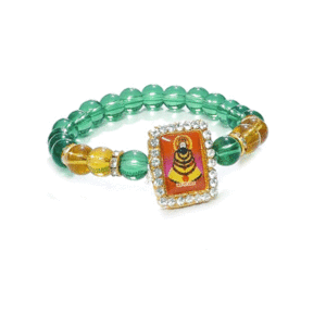 Shri Khatu Shyam Ji Blessings Green Bracelet Lucky Charm Bracelet