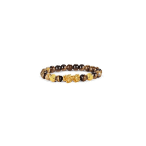 Feng Shui Tibetan Pi Yao Pi Xiu Natural Tiger Eye Crystal Bracelet