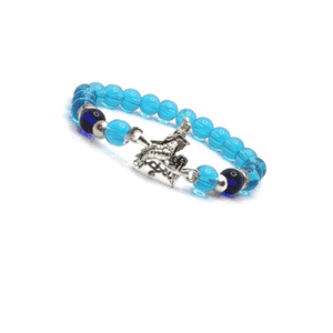 Shri Krishna Krishna Ji Blessings L Blue Bracelet Lucky Charm Bracelet