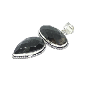 Natural Smoky Quartz Double Crystal Big Size Pendant