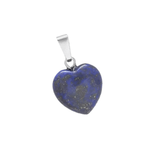 Natural Lapis Lazuli Crystal Mini heart Shaped Pendant