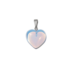 Opalite Crystal Mini heart Shaped Pendant