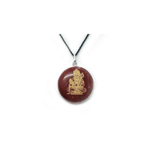 Natural red Jasper Crystal Tum Rakshak Kahu Ko Darna Hanuman Ji Crystal Pendant