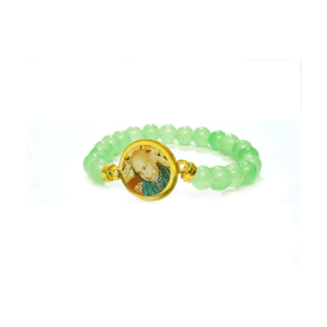 Shukrana Guru Ji Swaroop Multi Green Bracelet