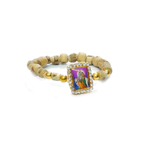 Shri Radha Krishna Krishna Ji Blessings Tulsi tulsa ji Mala Bracelet Lucky Charm Bracelet