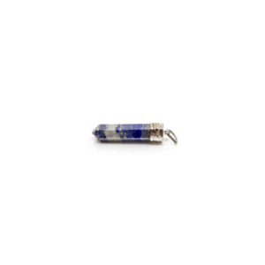 Natural Lapis Lazuli Crystal Pencil Charm Pendant