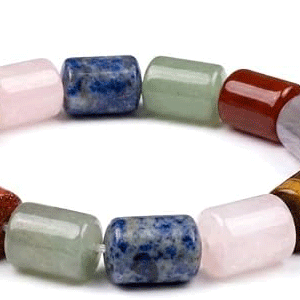 Natural All in One Chakra multi crystals Crystals Lucky Charm Bracelet