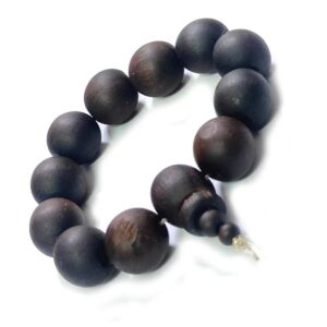 Tibetan buddhist Bodhi Siddha Big Wooden Bracelet For men And Women