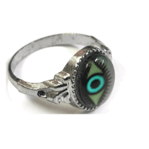 Evil Eye Hand Crafted Ring