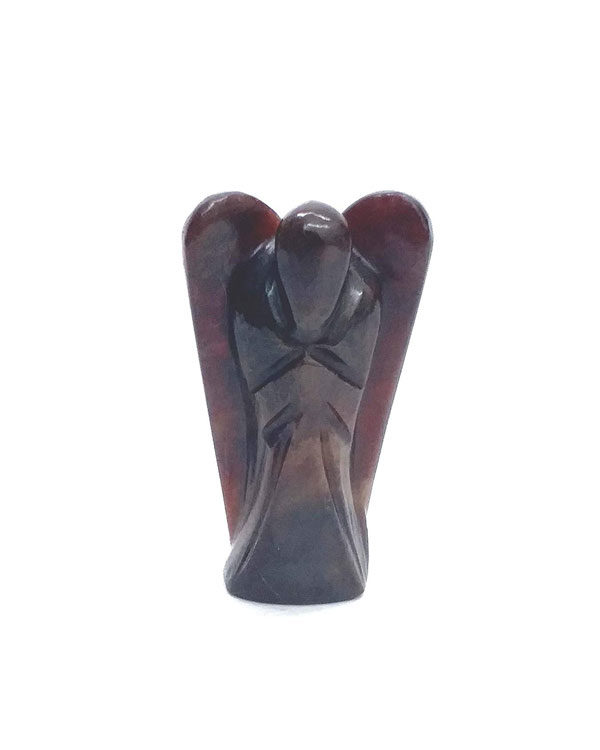 Red Garnet 2 Inch Guardian Angel Figurine - Image 3
