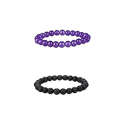 Dark Purple Beads Bracelet – Desi Street Finest Handicraft Private Limited